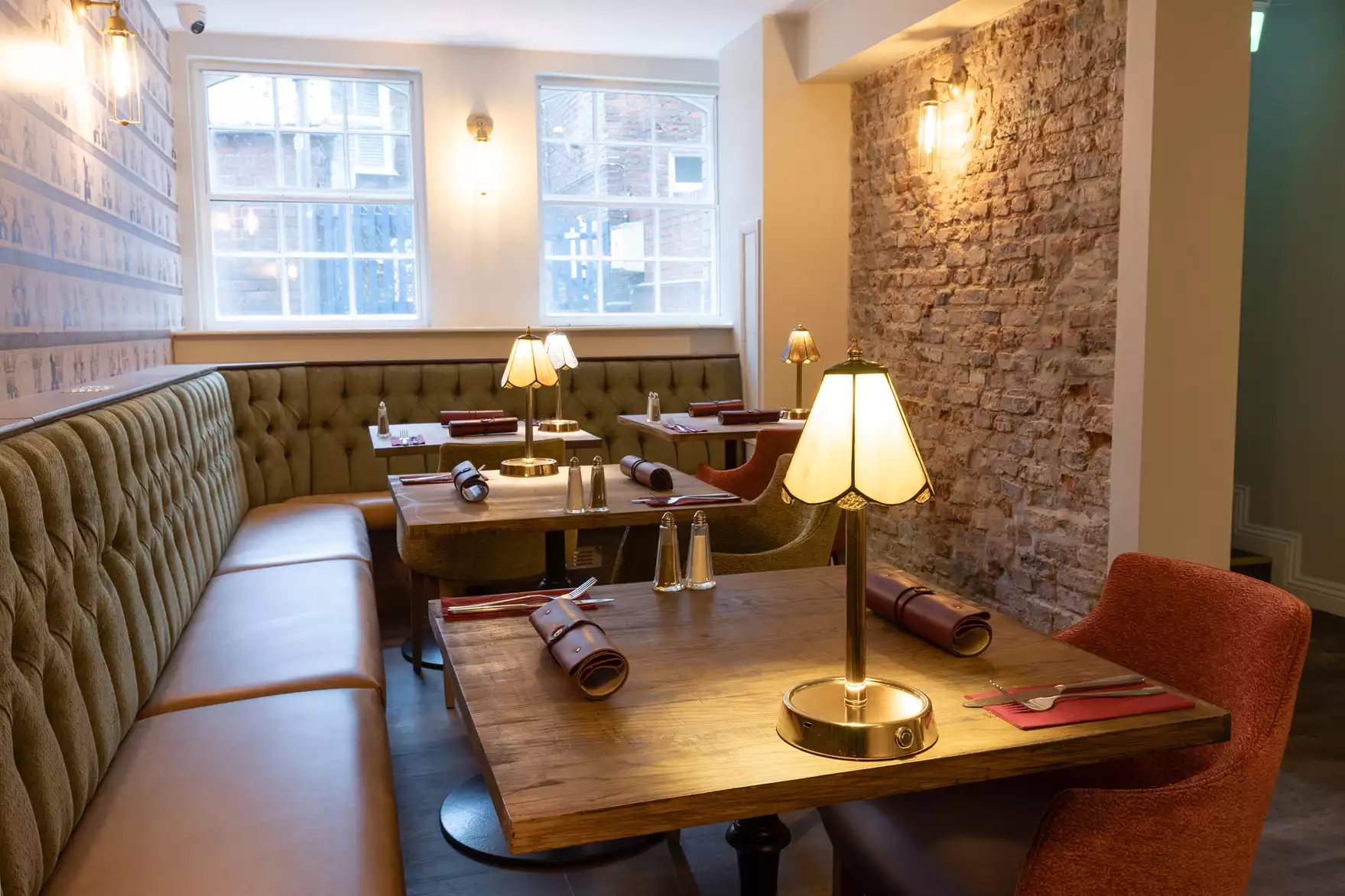 Cosy dining at the vault Whitby
