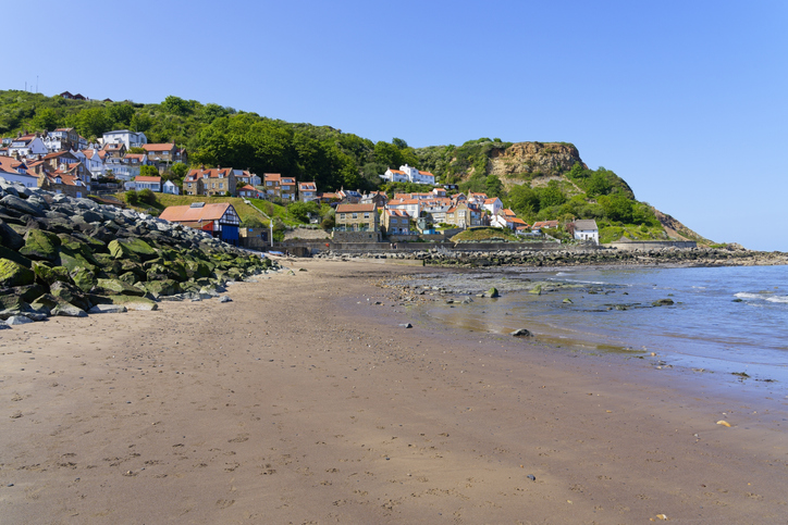 Low tide at Runswick Bay